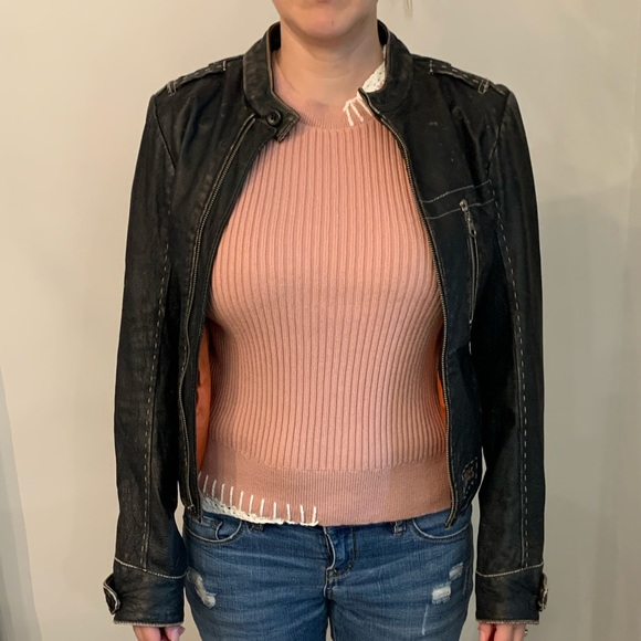 Oscar Léopold authentic leather jacket - Picture 5 of 6